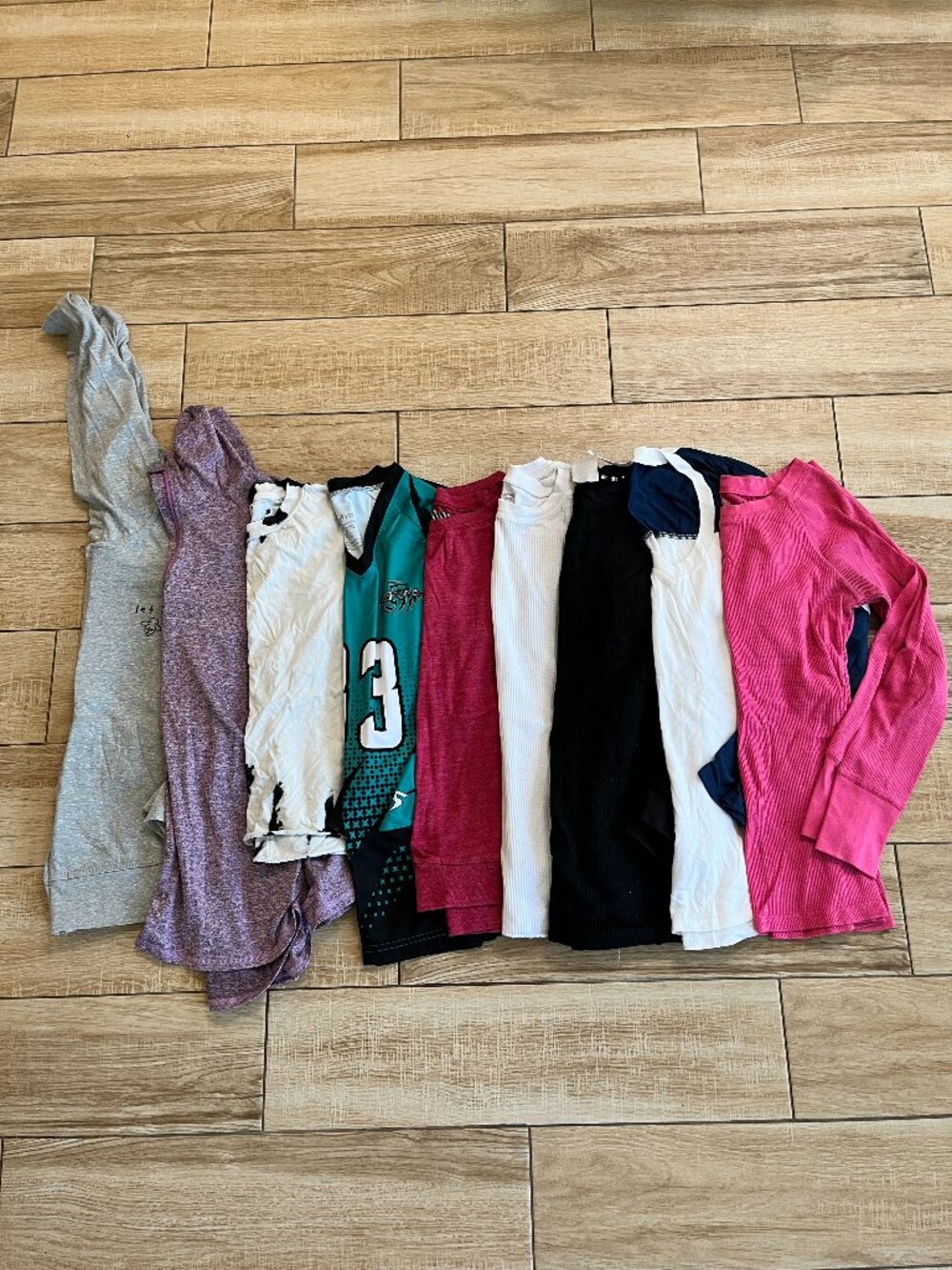 Womens Bundle of 9 Long Sleeve Tops - S